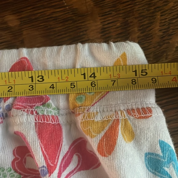 FRESH PRODUCE White Floral Elastic/Drawstring Waist Skirt Ruffle Hem Sz L. EXC - Picture 6 of 6